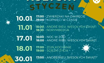 Repertuar kinowy na styczeń